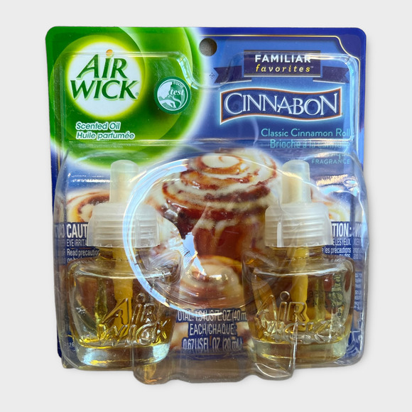 Air Wick Scented Oil Refill Twin Pack - Cinnabon - Picture 1 of 2